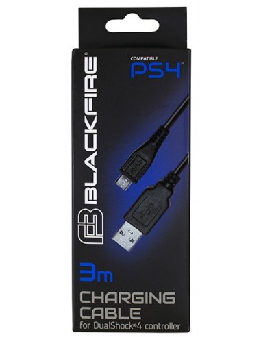 Cable Carga PS4 Blackfire - PS4