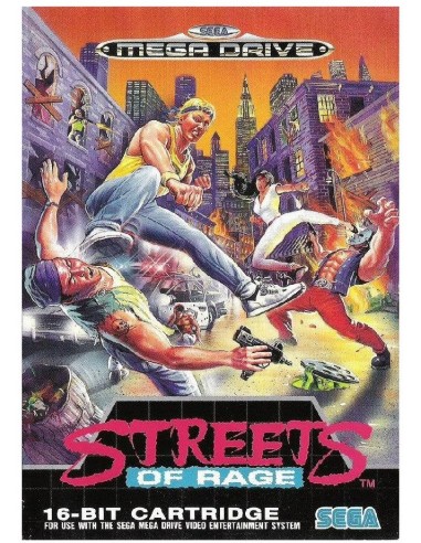 Streets of Rage (Sin Manual + Portada...