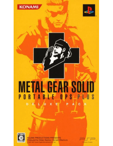 Metal Gear Solid Portable Ops Plus...