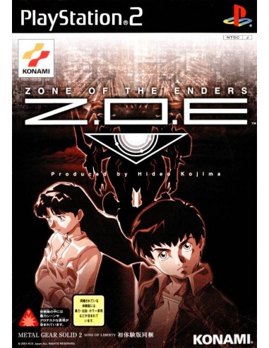 Zone of The Enders (Z.O.E.) NTSC-J - PS2