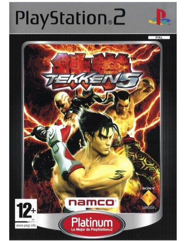 Tekken 5 (Platinum + Sin Manual) - PS2