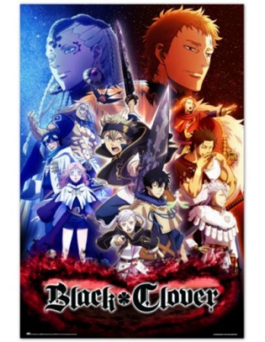 Poster Black Clover all Characters...