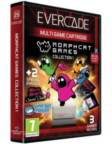 Evercade Multigame Cartridge Morphcat...
