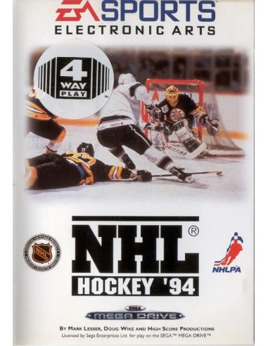 NHL Hockey 94 (Sin Manual + Carátula...