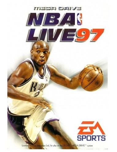 NBA Live 97 (PAL-UK Manual Pintado) - MD