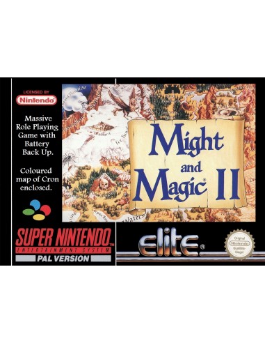 Might and Magic II (PAL-UK ) - SNES