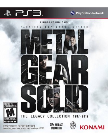 Metal Gear Solid Legacy Collection...