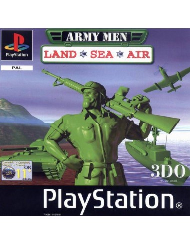 Army Men Land, Sea, Air (PAL-UK) - PSX