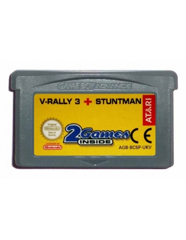 2 Games in 1: V-Rally 3 + Stuntman...