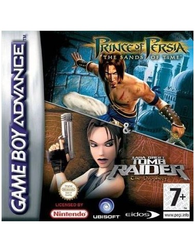 2x1 Prince of Persia & Tomb Raider - GBA
