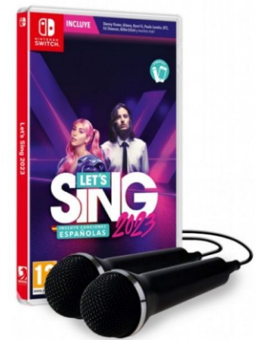Let's Sing 2023 + 2 Micrófonos - SWI