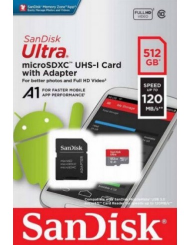 Tarjeta de Memoria Sandisk MicroSDXC...