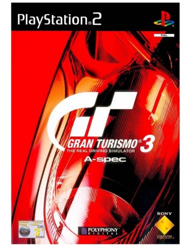 Gran Turismo 3 (PAL-UK) - PS2