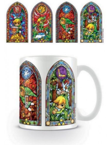 Taza Legend of Zelda Stained Glass