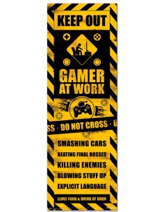 Poster Puerta Gameratio...