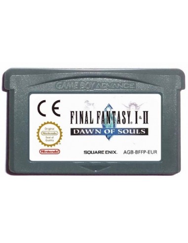 Final Fantasy I-II (Cartucho Pegatina...