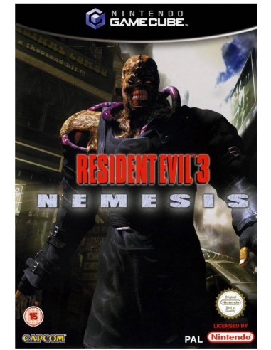 Resident Evil 3 Nemesis (Portada con...