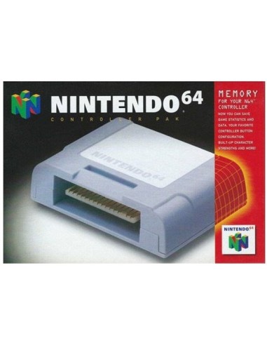 Memory Card N64 Nintendo (Con Caja)