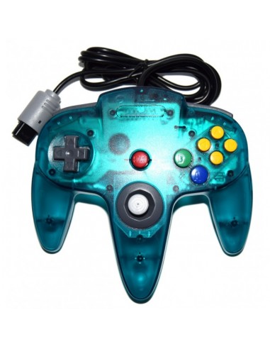 Controller N64 Azul Transparte (OEM)...