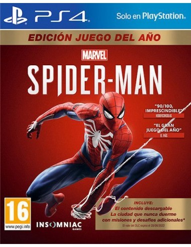 Marvel's Spider-Man GOTY (Sin DLC) - PS4