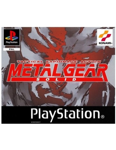 Metal Gear Solid (Manual Deteriorado)...