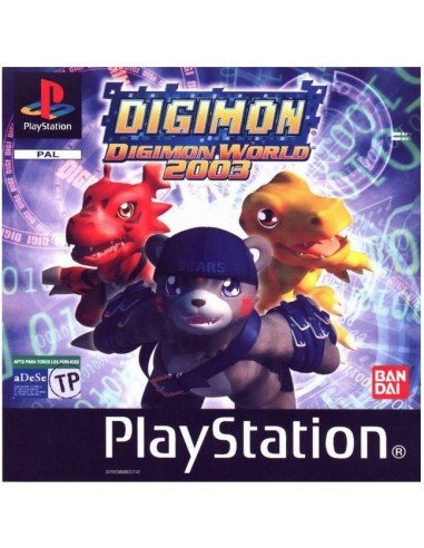 Digimon World 2003 (Disco Arañado) - PSX