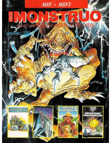 Pack Monstruo (Sin Manual) - MSX