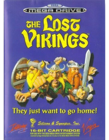 The Lost Vikings (Manual Deteriorado)...