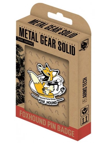 Pin Metal Gear Solid Foxhound Limited...