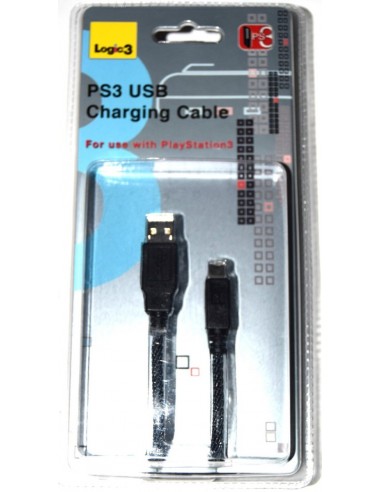 Cable Carga Mando Logic3 PS3