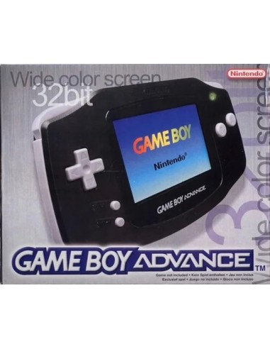 Game Boy Advance Negra (Con Caja) - GBA
