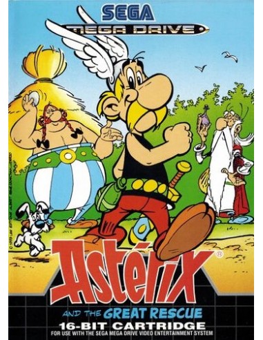 Asterix and The Great Rescue - MD