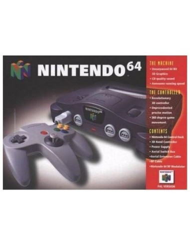 Nintendo 64 + Mando (Con Caja + Sin...