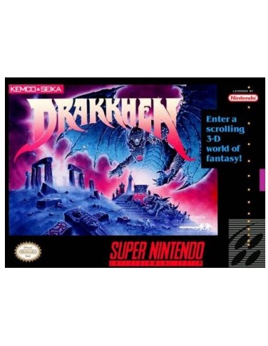 Drakkhen (NTSC-U Sin Insert) - SNES