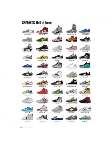 Poster Sneakers Hall of Fame 61x91'5cm