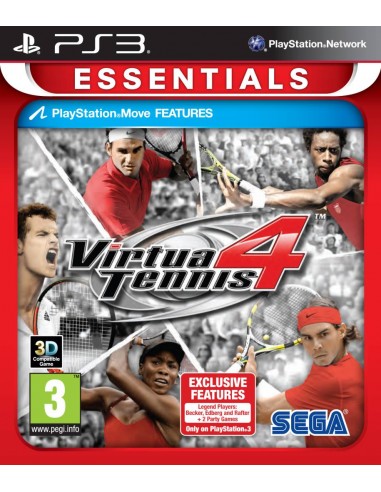 Virtua Tennis 4 Essentials - PS3