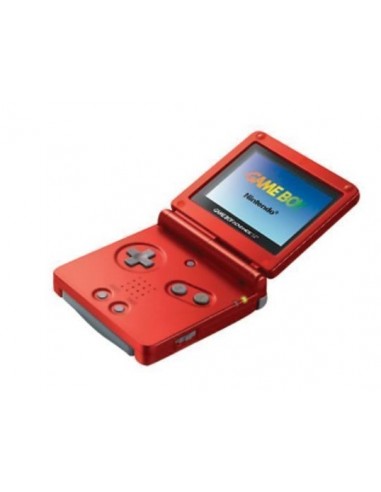 Game Boy Advance SP Roja Deteriora...