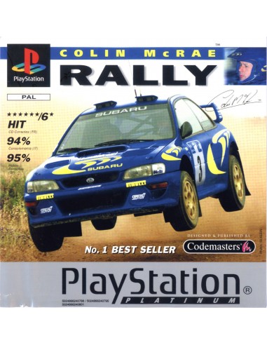 Colin McRae Rally (Platinum) - PSX
