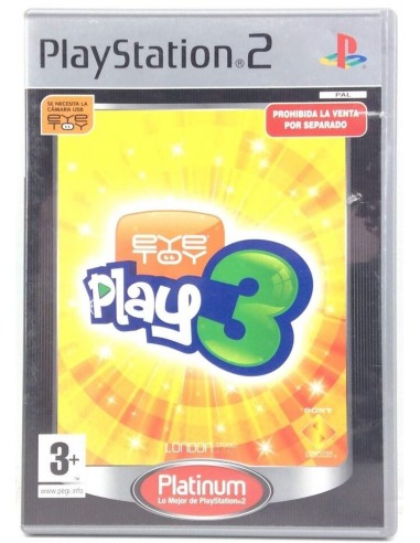 Eye Toy Play 3 Platinum (Sin Manual)...