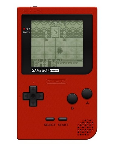 Game Boy Pocket Roja (Pantalla GB...