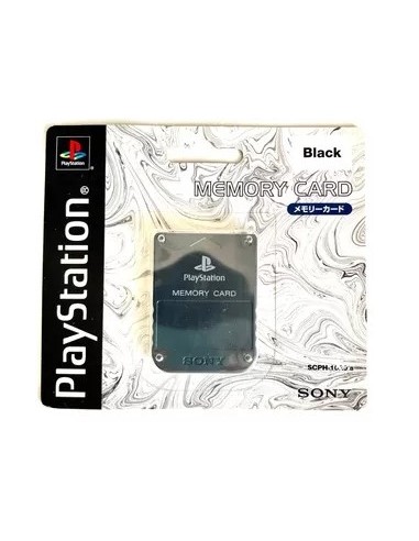 Memory Card PSX Japonesa - negra