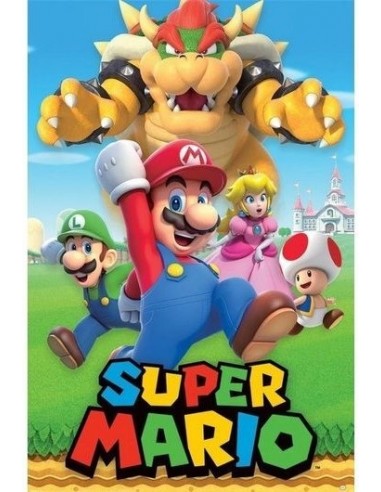 Poster Nintendo Super Mario Character...