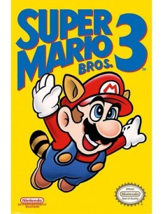 Poster Super Mario Bros 3...