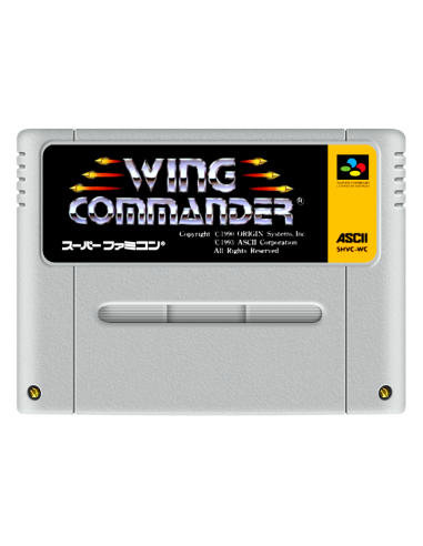 Wing Commander (Cartucho NTSC-J Parte...