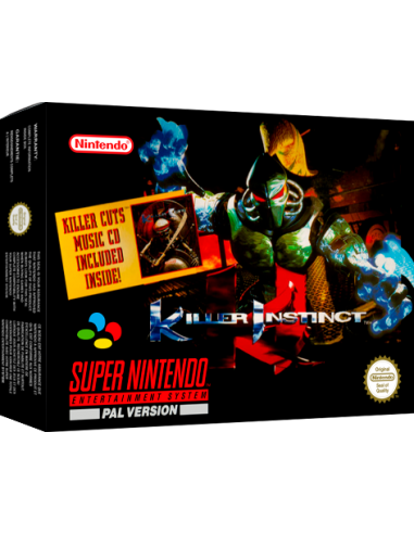 Killer Instinct (PAL-UK Caja y Manual...