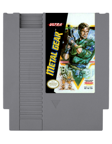 Metal Gear Solid (Cartucho NTSC-U) - NES