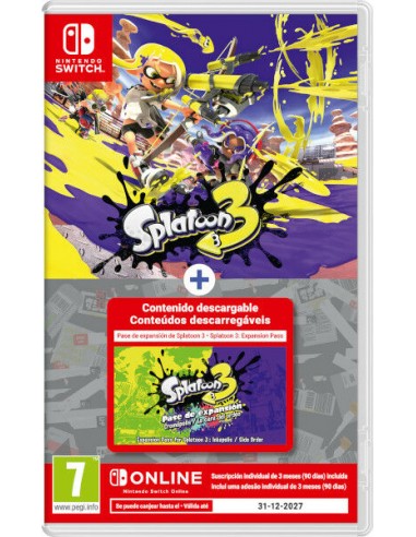 Splatoon 3 + Expansion Pass + 3 Meses...