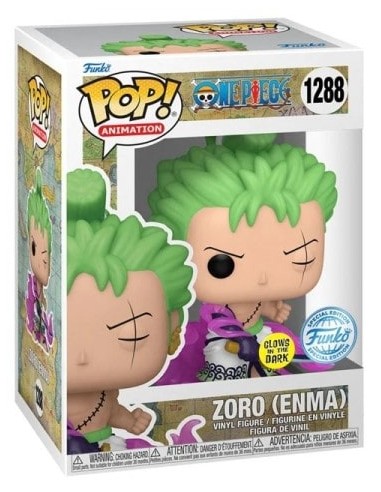 One Piece POP! Zoro w/ Enma (GW)