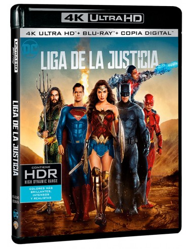 Liga de la Justicia (4K UHD + Blu-Ray)