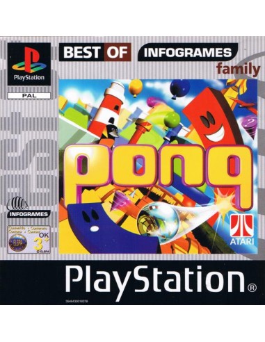 Pong (PAL-UK Best of Infogrames) - PSX